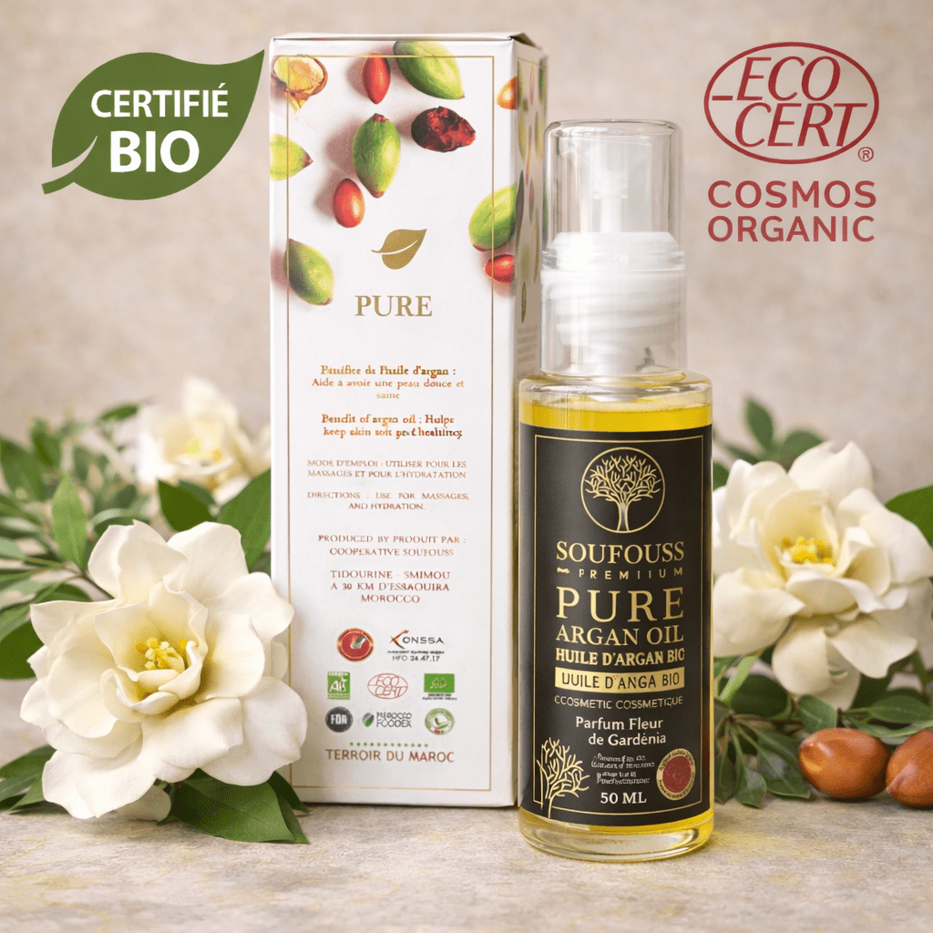 Huile d'Argan Bio pour Peau Mature